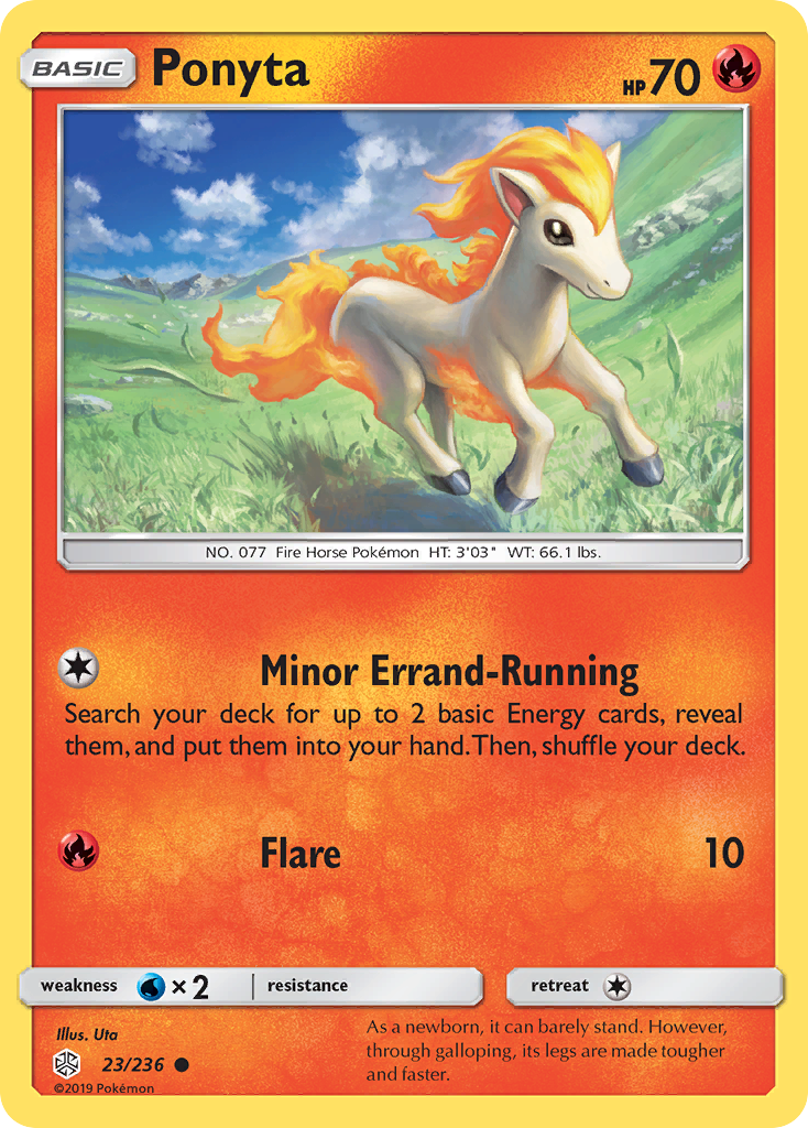 Ponyta (23/236) [Soleil et Lune : Éclipse Cosmique]