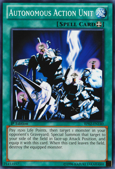 Unité d'action autonome [BP02-EN140] Mosaïque Rare