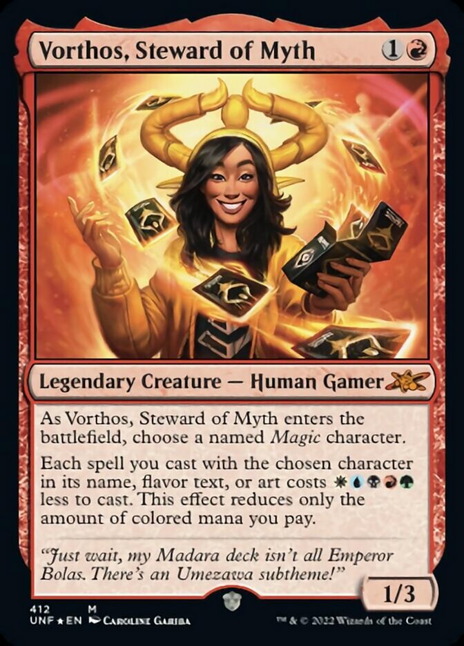 Vorthos, intendant du mythe (Galaxy Foil) [Unfinity]