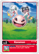 Koromon [ST1-01] [Mazo de Inicio: Gaia Roja]