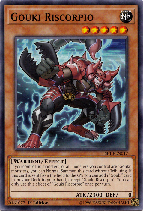 Gouki Riscorpio [SP18-EN017] Común
