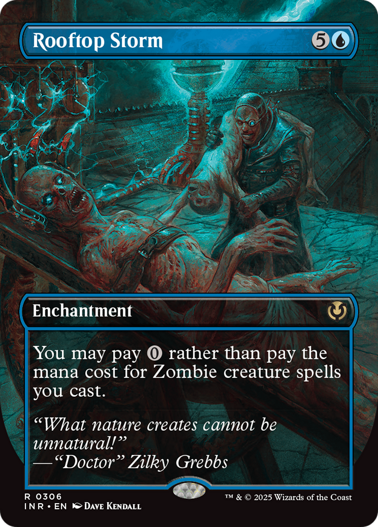Tempête sur les toits (Sans bordure) [Innistrad remasterisé]