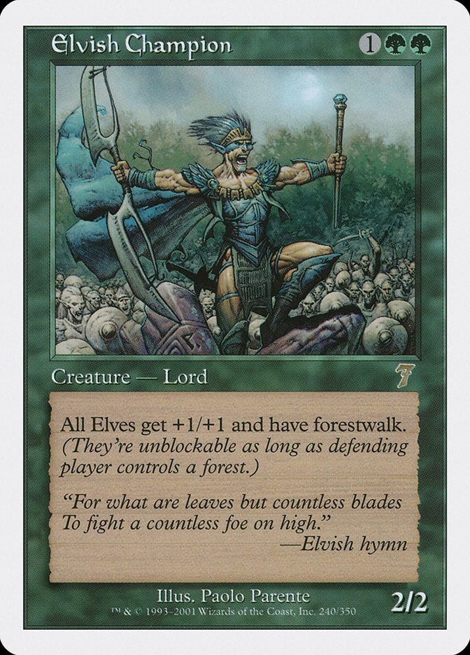 Champion elfe [Septième édition]