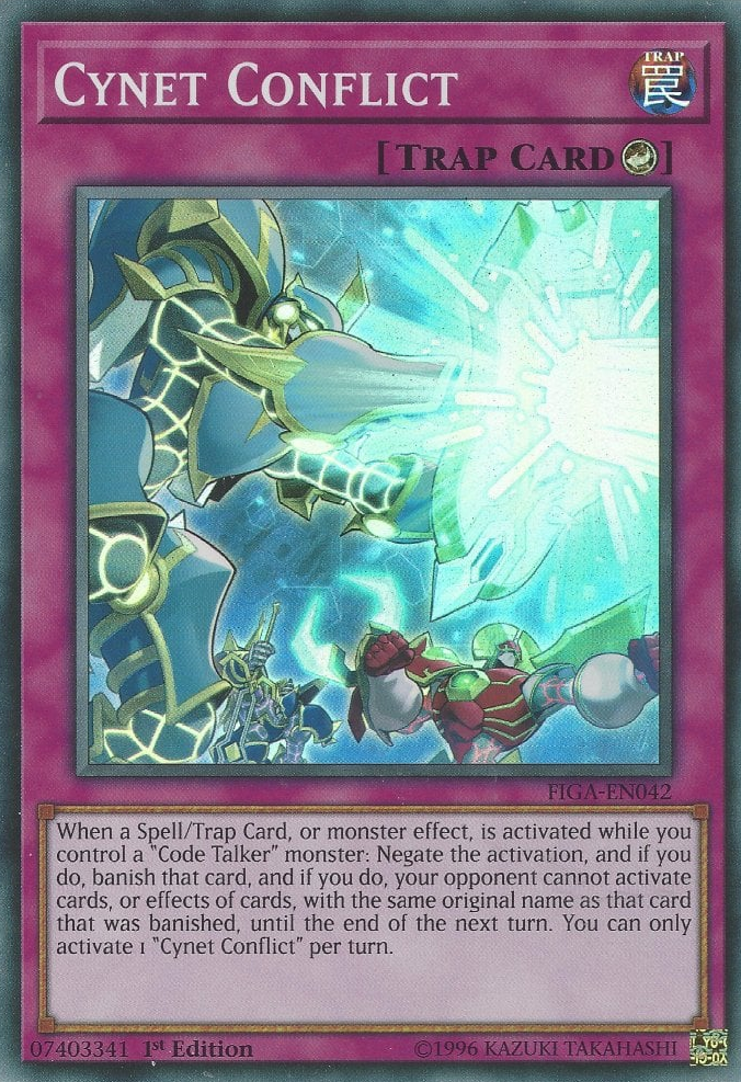 Cynet Conflicto [FIGA-EN042] Súper Rara