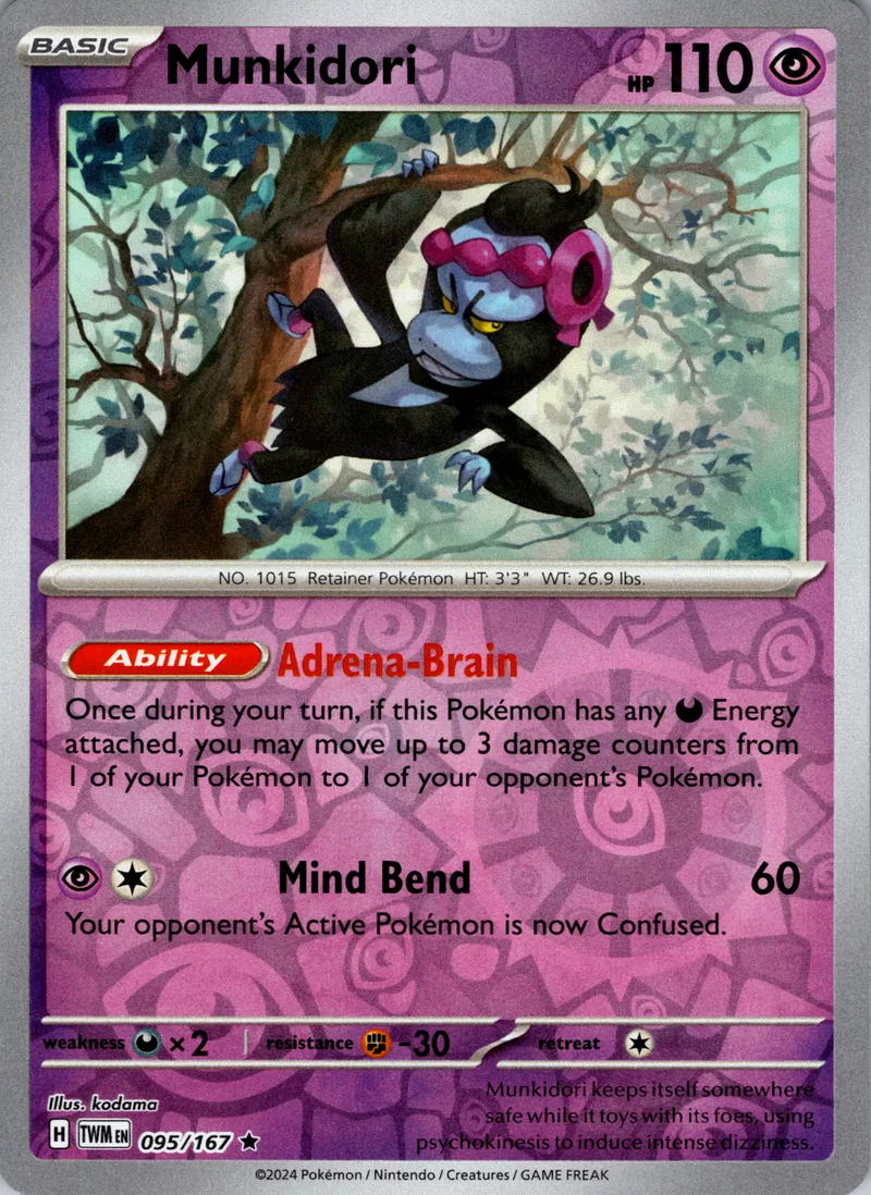 Munkidori (095/167) [Écarlate et Violet : Mascarade Crépusculaire]