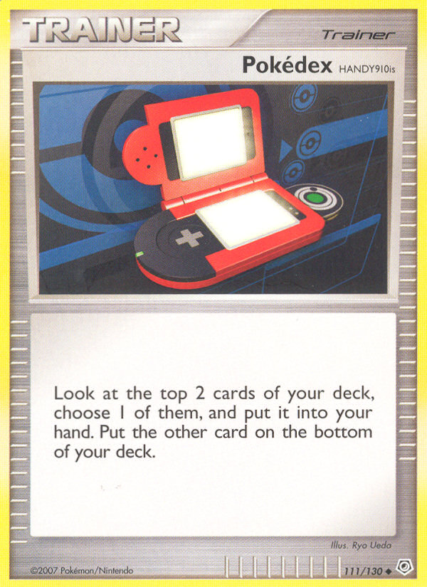 Pokédex HANDY910 (111/130) [Diamant & Perle : Set de base]