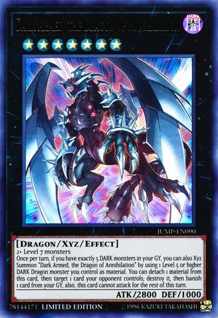 Dragon Armé des Ténèbres, le Dragon de l'Annihilation [JUMP-FR090] Ultra Rare