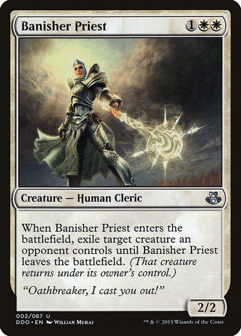 Sacerdotisa Desterradoras [Duel Decks: Elspeth vs. Kiora]