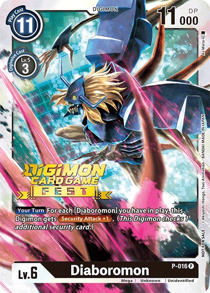 Diaboromon [P-016] (Digimon Card Game Fest 2022) [Cartas promocionales]