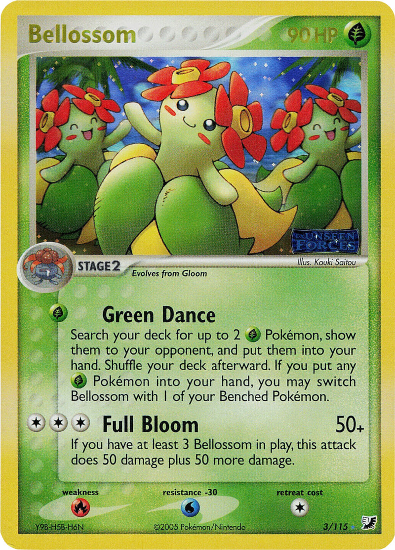 Joliflor (3/115) (Estampillée) [EX: Forces Inconues]
