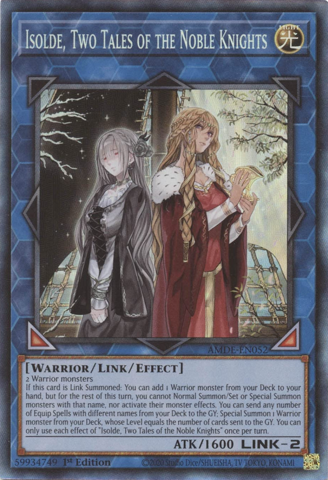 Isolde, Deux Récits des Nobles Chevaliers [AMDE-FR052] Collector Rare