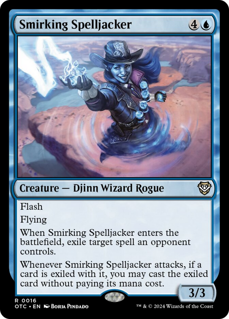 Smirking Spelljacker [Hors-la-loi de Croisetonnerre Commander]