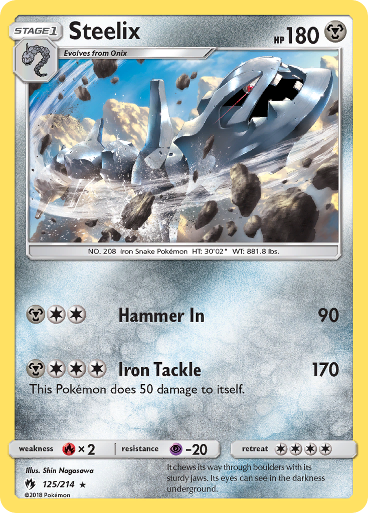 Steelix (125/214) [Sol y Luna: Truenos Perdidos]