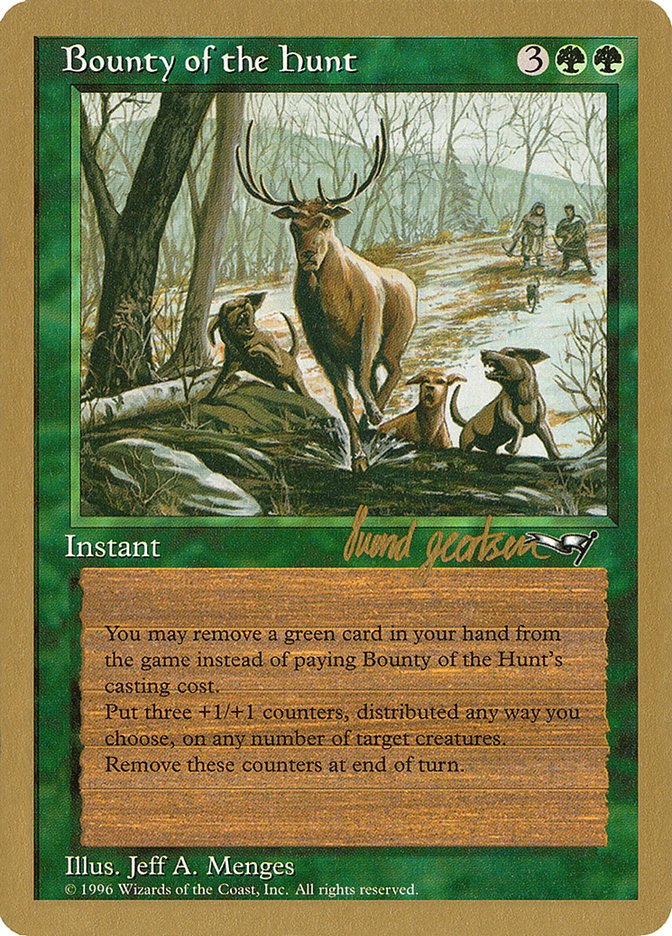 Don du chasseur (Svend Geertsen) [Decks de Championnat du Monde 1997]