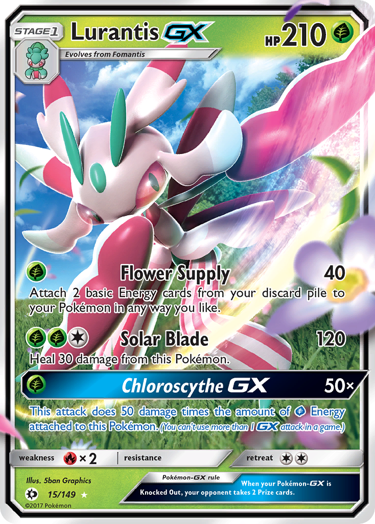 Floramantis GX (15/149) [Soleil et Lune : Set de Base]