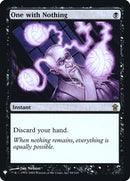Un avec rien [Mystery Booster]