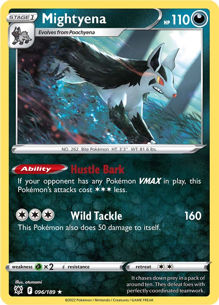 Mightyena (096/189) [Espada y Escudo: Resplandor Astral]
