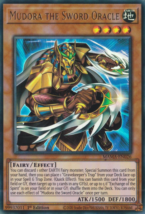 Mudora the Sword Oracle [MAMA-EN026] Ultra Rara