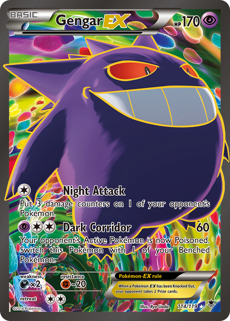 Ectoplasma EX (114/119) [XY: Forces Cachées]