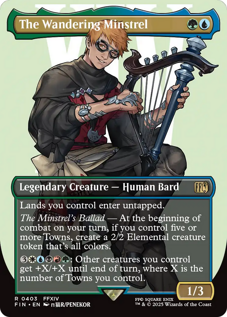 Le ménestrel errant (Sans bordure) [FINAL FANTASY]