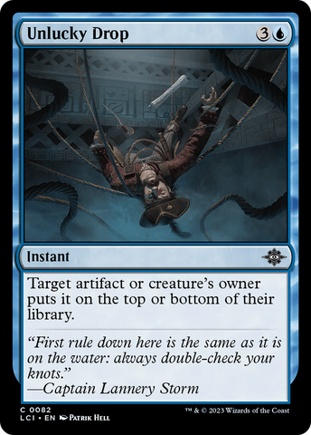 Chute malencontreuse [Les Cavernes Oubliées d'Ixalan]