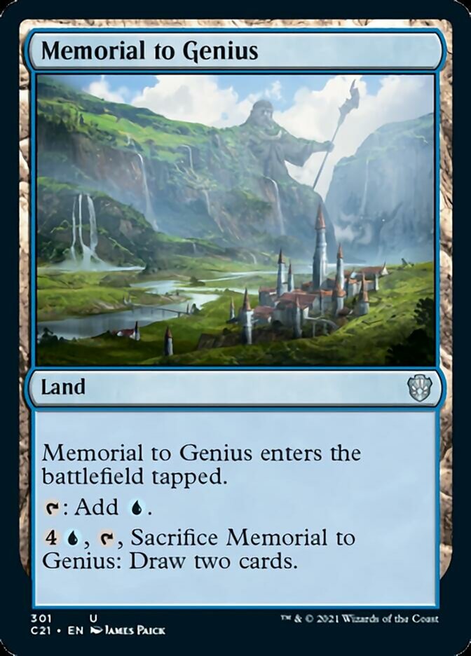 Mémorial au génie [Commander 2021]