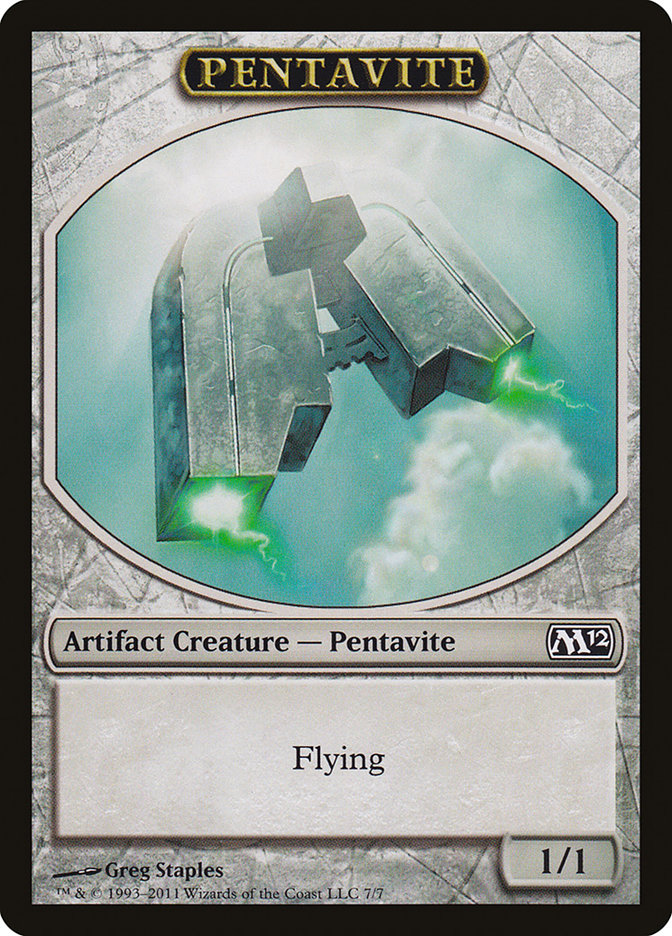 Ficha de Pentavita [Magic 2012 Tokens]