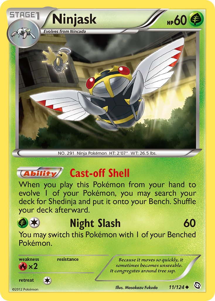 Ninjask (11/124) [Noir & Blanc : Dragons Exaltés]