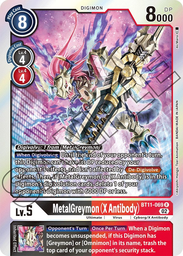 MetalGreymon (X Antibody) [BT11-069] [Fase Dimensional]