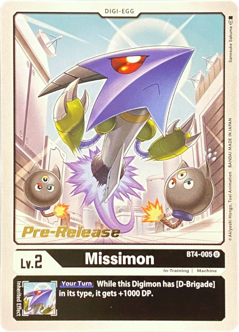 Missimon [BT4-005] [Promociones del Pre-lanzamiento de Great Legend]