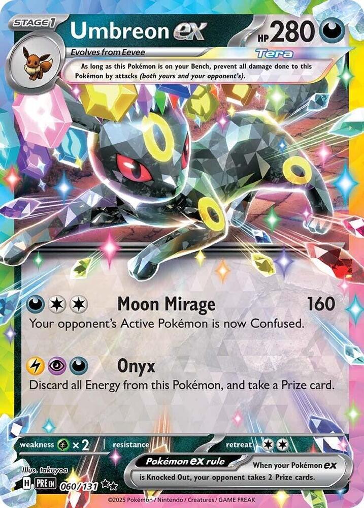 Noctali ex (060/131) [Écarlate et Violet : Évolutions Prismatiques]