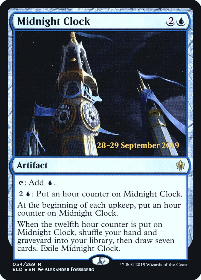 Reloj de Medianoche [Promociones de Prelanzamiento de El trono de Eldraine]