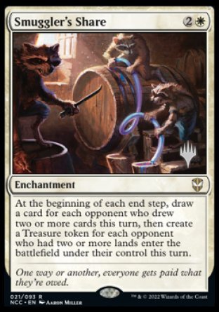 Parte del Contrabandista (Paquete promocional) [Promos de Commander de Calles de Nueva Capenna]