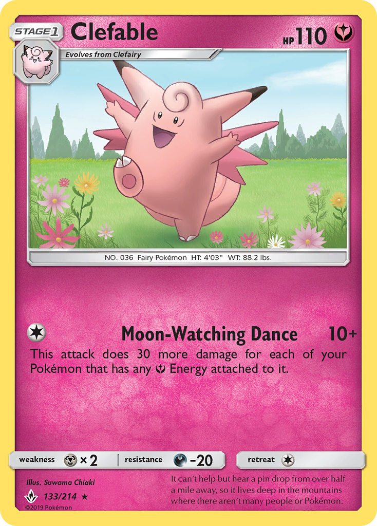 Clefable (133/214) [Sol y Luna-Lazos Indivisibles]