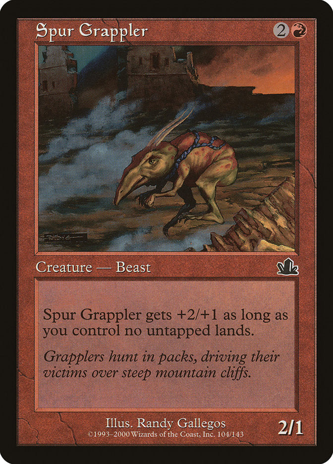 Grappin à ergots [Prophétie]