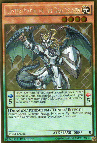 Dragon Pendule à Éclat, le Dracossassin [PGL3-FR055] Gold Rare