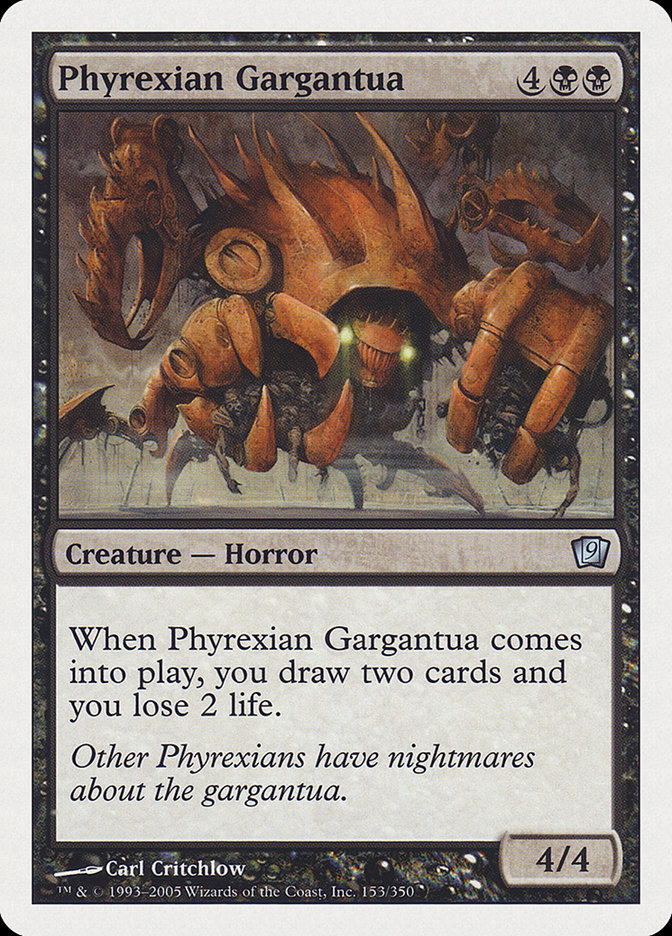 Gargantua phyrexian [Neuvième édition]