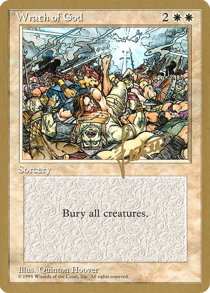 Colère de Dieu (Bertrand Lestree) [Pro Tour Collector Set]