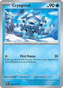 Cryogonal (055/197) [Escarlata y Púrpura: Llamas Obsidianas]