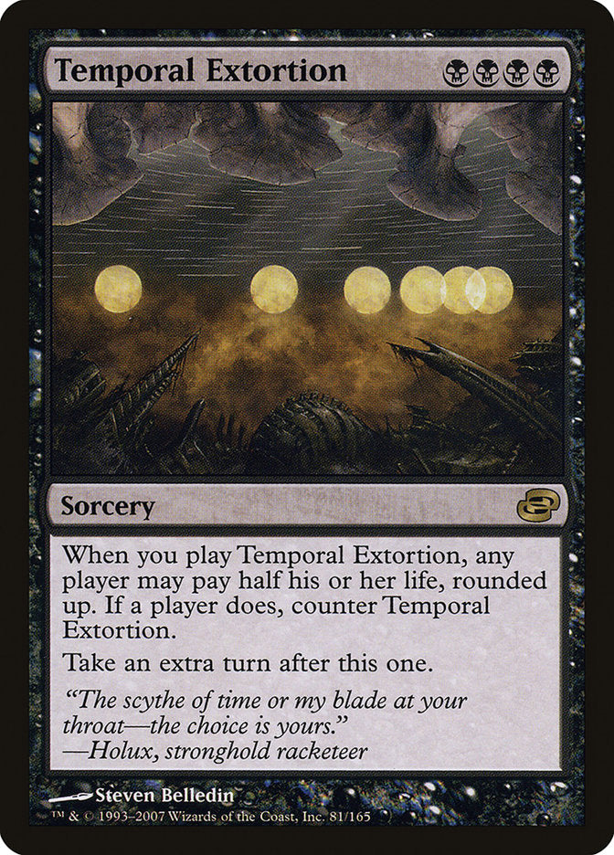 Extorsion temporelle [Chaos planaire]