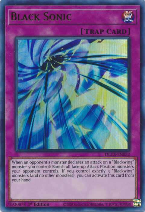 Black Sonic [DLCS-FR032] Ultra Rare