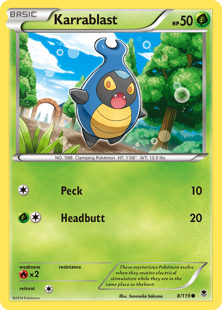 Escargaume (8/119) [XY: Forces Cachées]