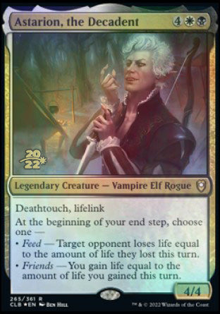 Astarion le décadent [Promos de l'Avant-première Commander Legends : la Bataille de la Porte de Baldur]