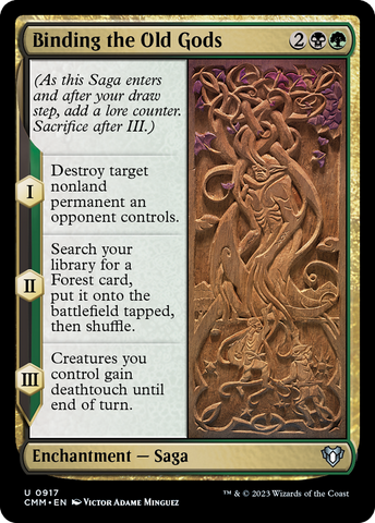Vinculando a los dioses antiguos [Commander Masters]