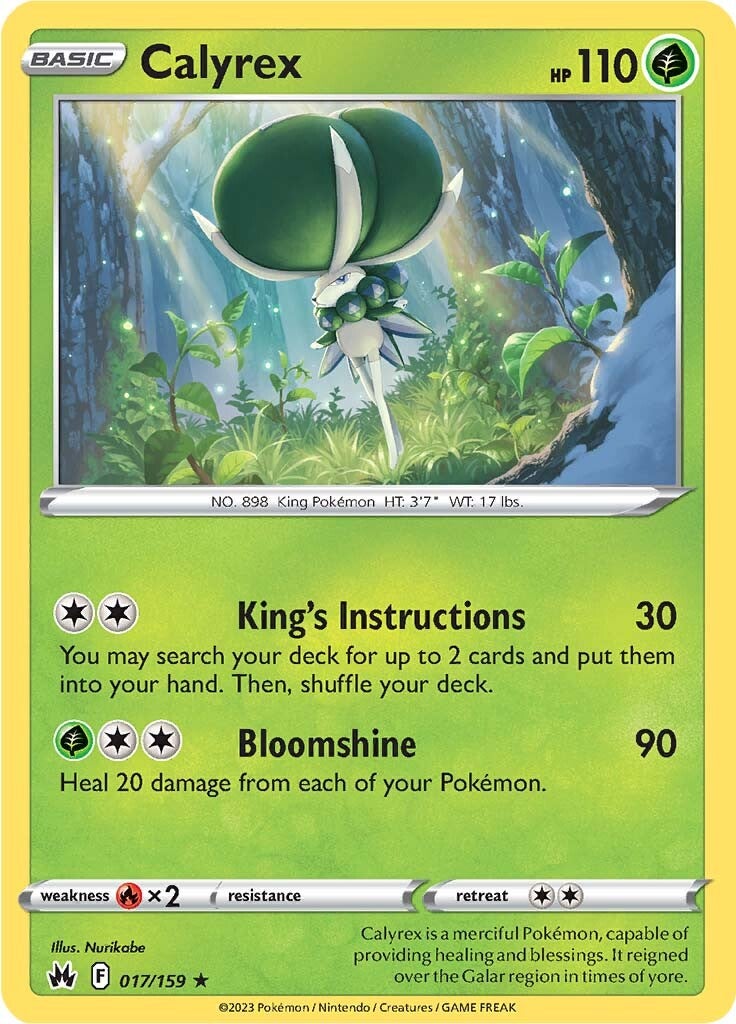 Calyrex (017/159) [Espada y Escudo: Cénit Supremo]