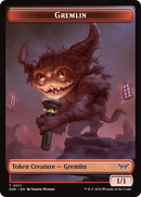 Espíritu (0008) // Gremlin Ficha doble cara [Duskmourn: House of Horror Tokens]