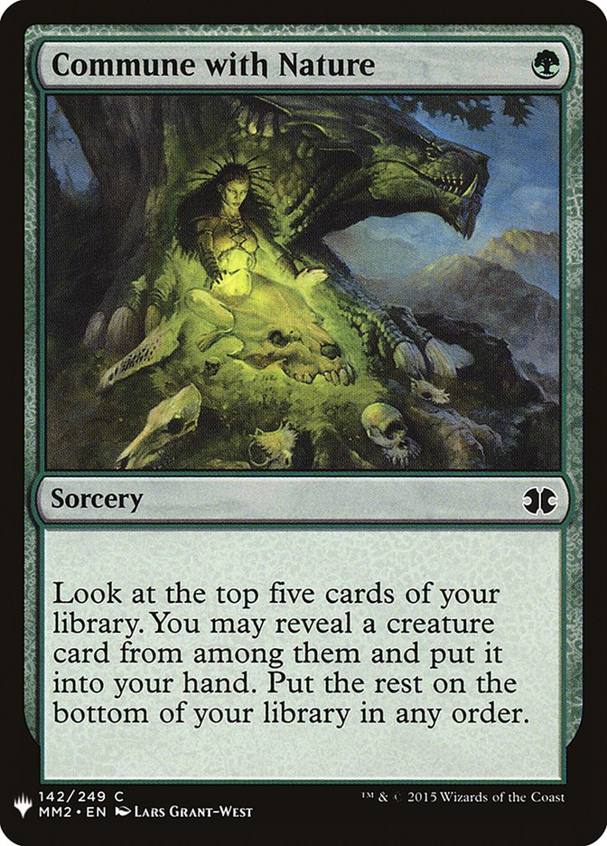 Communier avec la nature [Mystery Booster]
