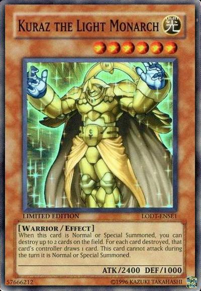 Kuraz le Monarque de Lumière [LODT-ENSE1] Super Rare