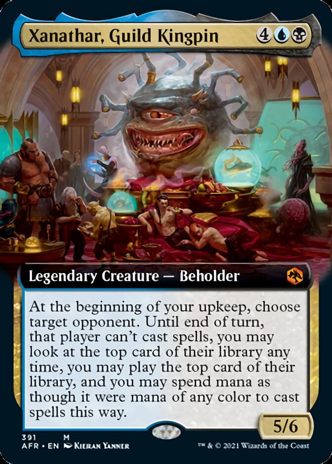 Xanathar, Caïd de guilde (Illustration étendue) [Donjons & Dragons : Aventures au Royaume oublié]