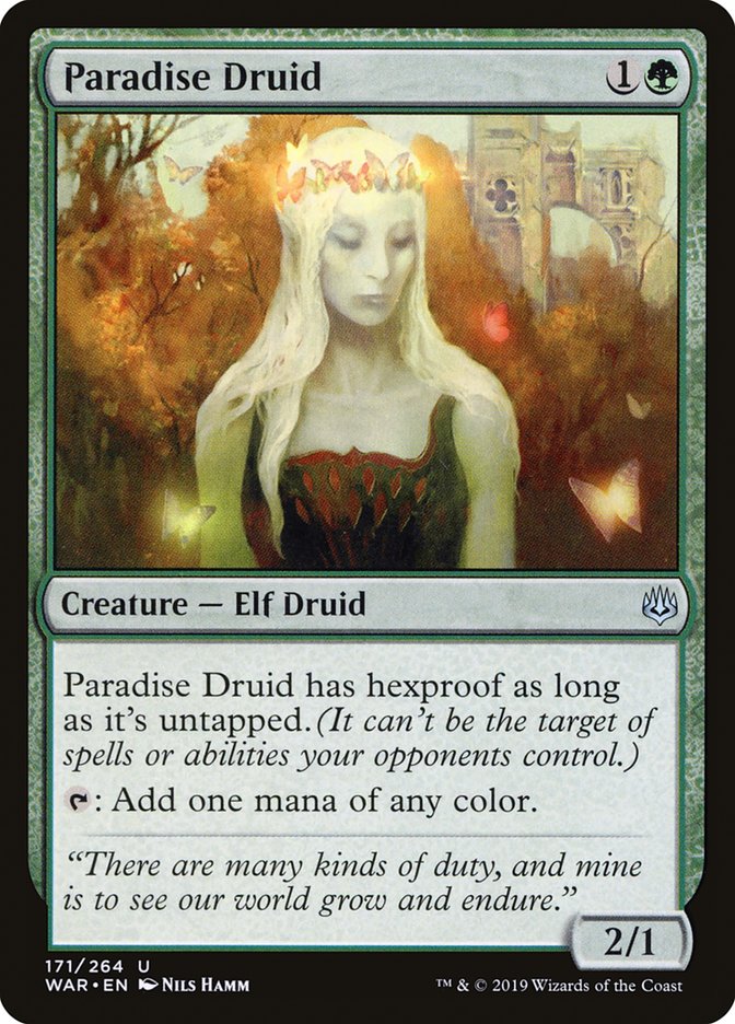 Druidesse du paradis [La Guerre des Planeswalkers]